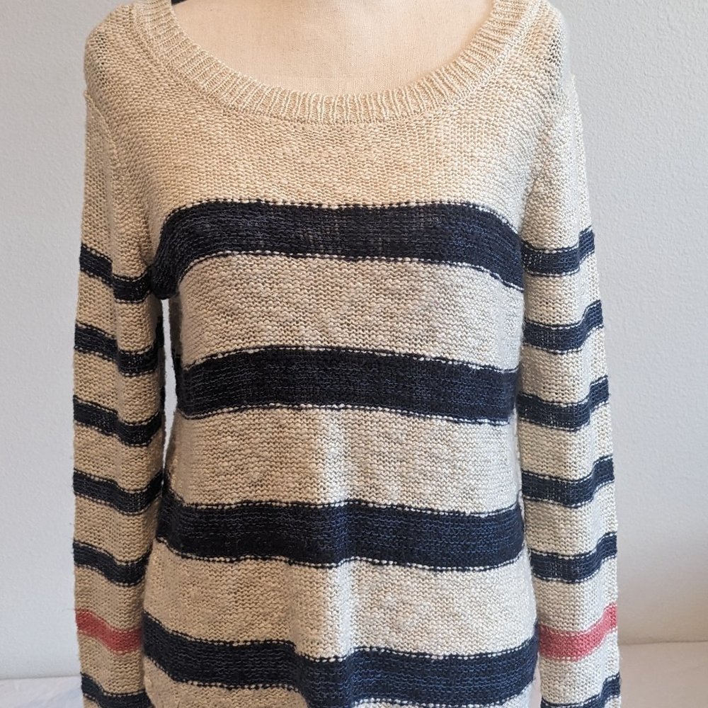 Anthropologie Pink Rose Sweater
